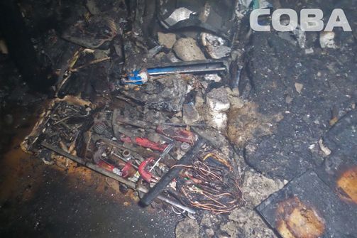  екатеринбуржец обгорел ночном пожаре 