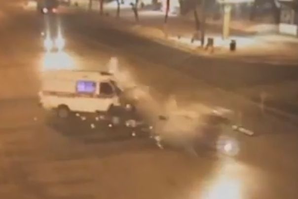  сети появилось видео жуткого дтп скорой перми 