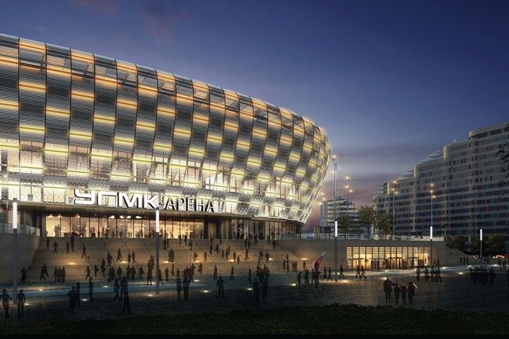  ледовая арена покажет космосу букву 