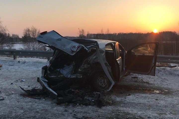  южном урале занесло иномарку погибла женщина 