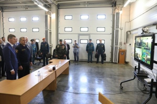  пучков открыл перми современное пожарое депо 