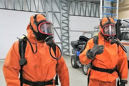  сотрудников кмэза обучили газоспасателей 