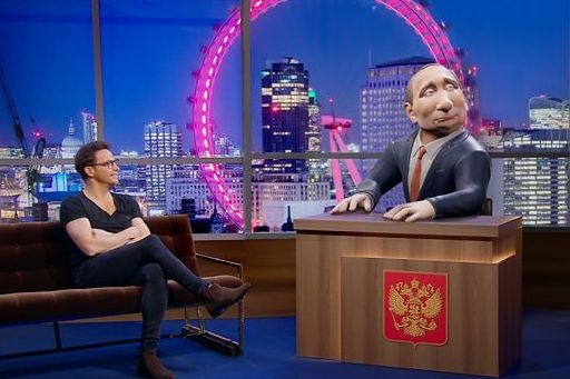  анимированный путин вести ток-шоу bbc 