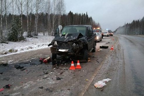  прикамье лобовом дтп погибла мать двумя детьми 