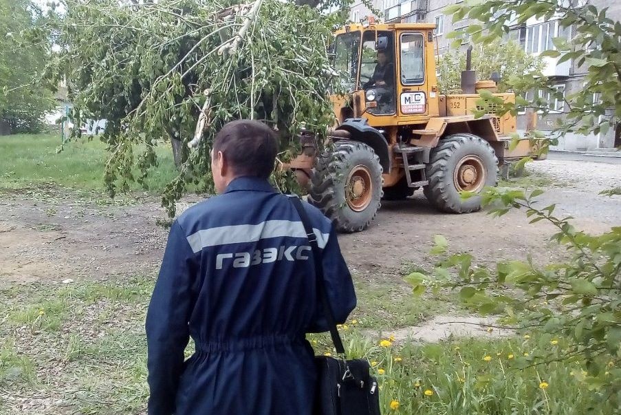  газэкс помог нижнему тагилу справиться последствиями урагана 