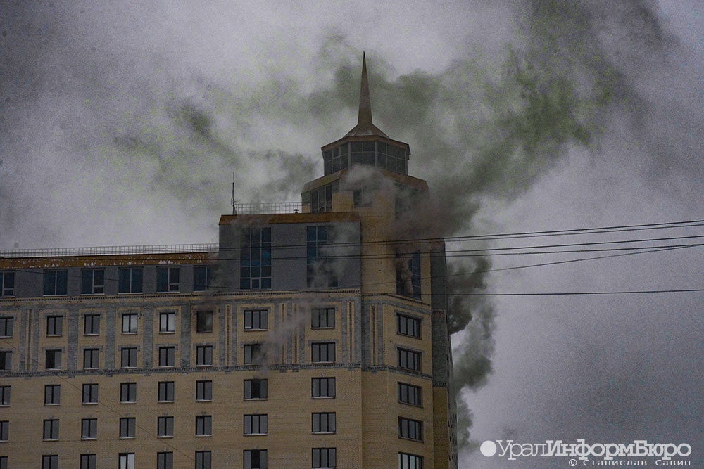  названа предварительная причина пожара екатеринбургской высотке 