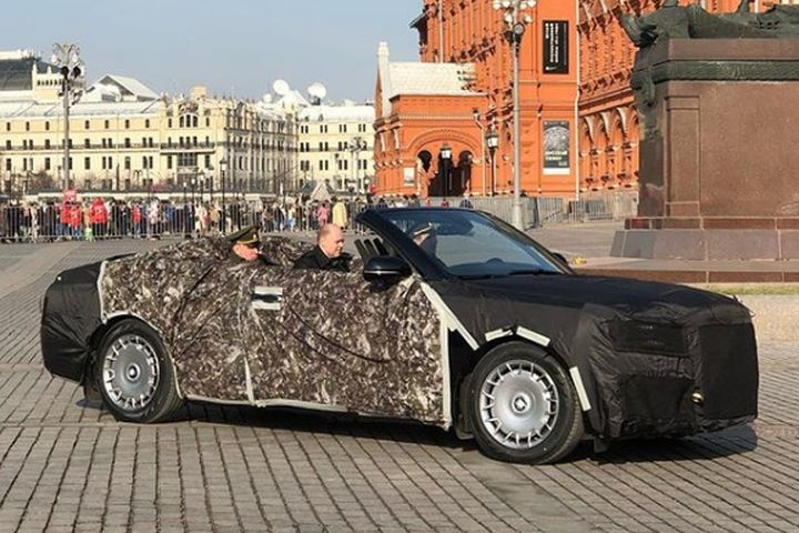  замаскированные aurus примут участие параде победы красной площади 