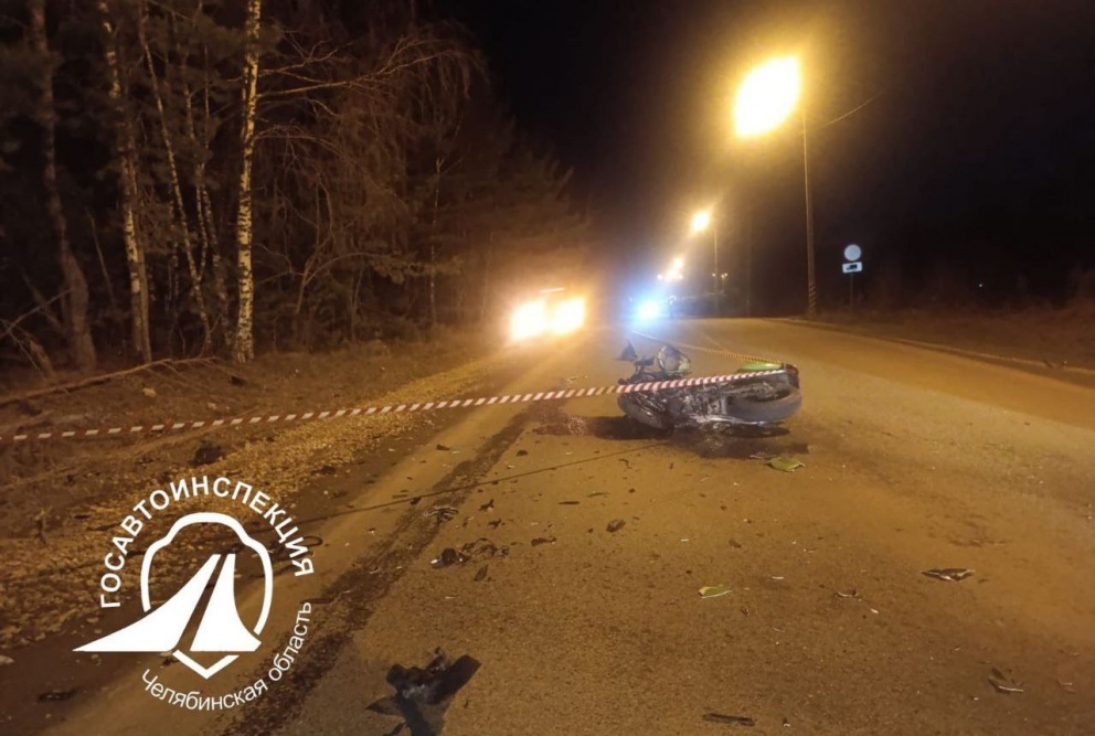  челябинской области мотоциклист погиб столкновения автомобилем 