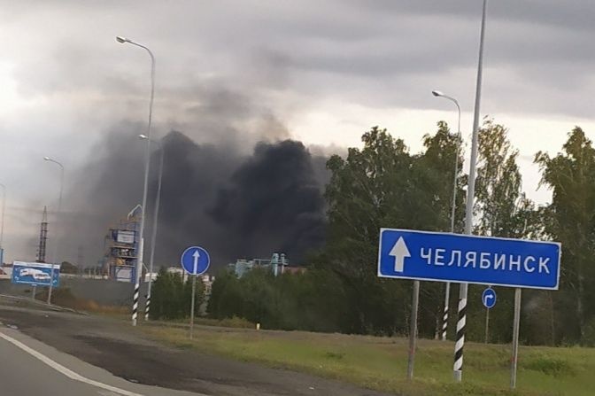  повезло челябинском заправке взорвался бензовоз 
