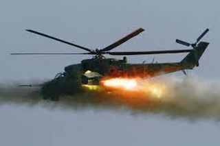Боевые вертолеты нанесли удар по точкам под Новосибирском