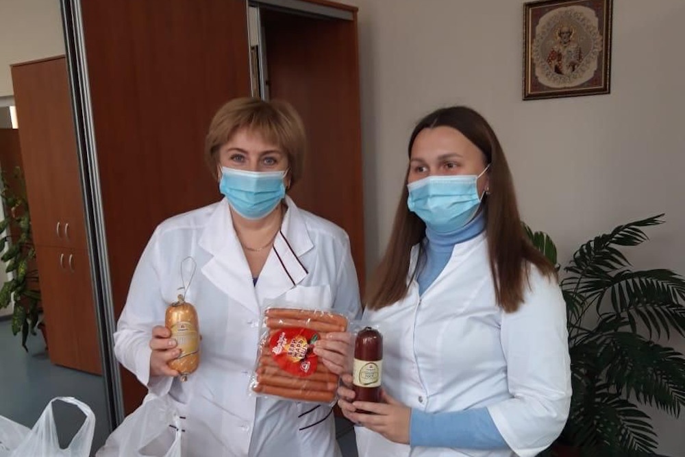  богдановичский мясокомбинат поддержал медиков екатеринбурга 