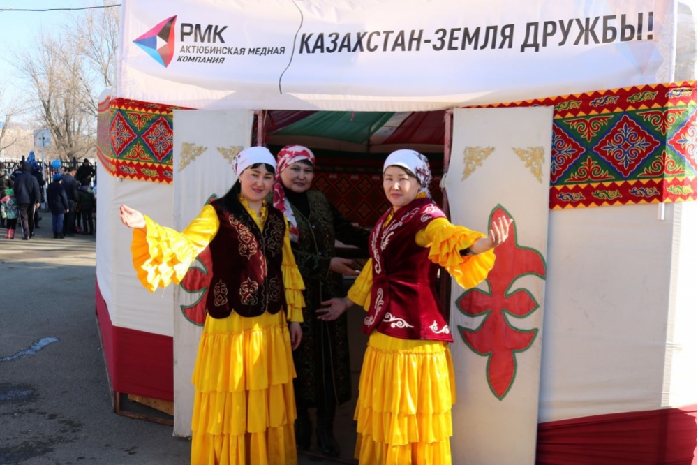  казахстанское предприятие рмк отметило наурыз трех площадках 