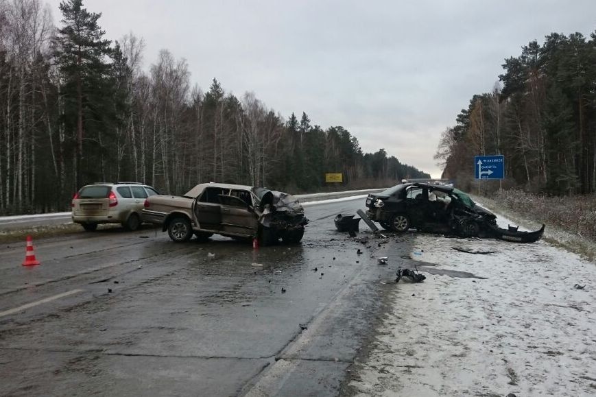  человека разбились дтп среднем урале 