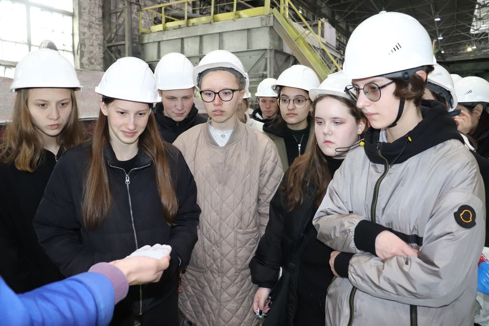  кзф помог школьникам по-новому взглянуть профессию металлурга 