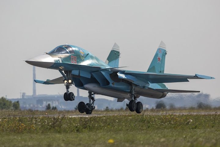  дальнем востоке столкнулись истребителя су-34 
