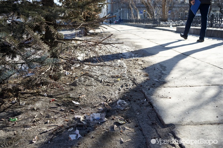  улицы екатеринбурга отмыли грязи 