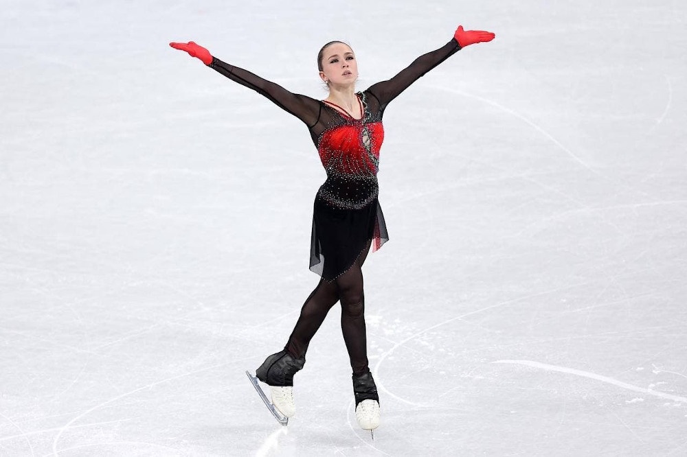  фигуристка валиева выиграла произвольную программу олимпийском командном турнире 