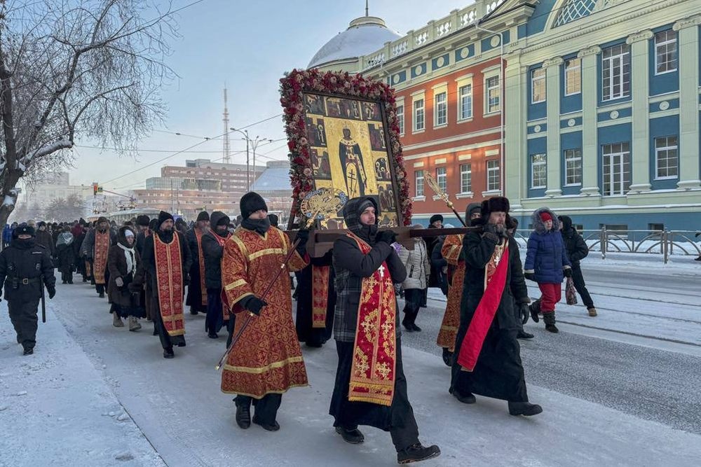  крестным ходом честь святой екатерины столице урала прошли 