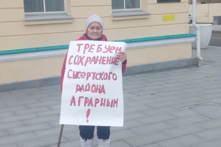  многодетная мать пикет резиденции свердловского губернатора 