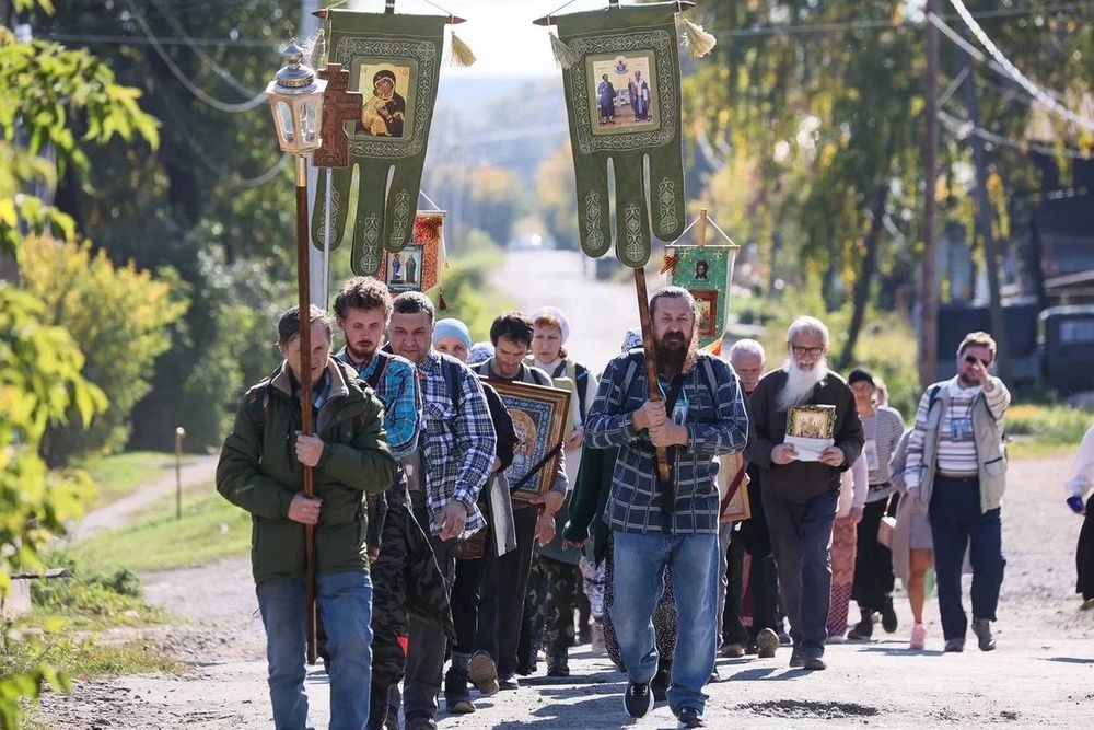  паломники пройдут свердловской области 370 километров симеоновским крестным 