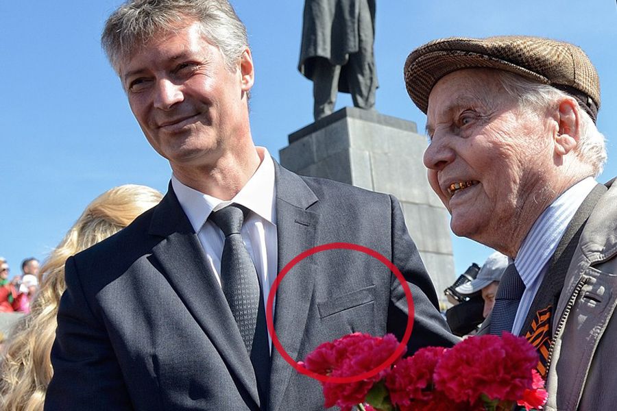  день победы ройзман отказался георгиевской ленточки 