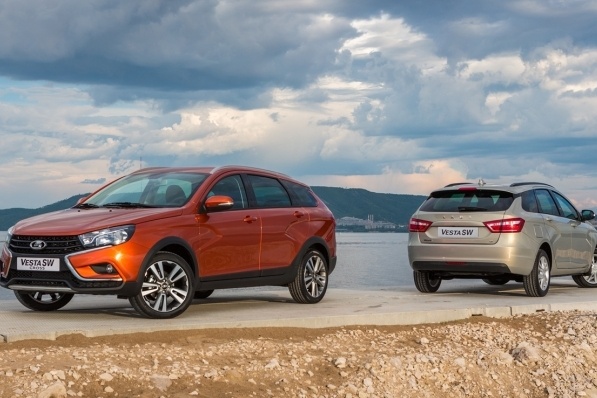 Ижевские автомобили LADA Vesta SW Cross и LADA Vesta SW: цены и комплектации