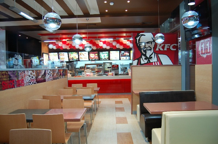  kfc pizza hut     