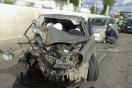 Уходивший от погони свердловчанин на BMW устроил массовое ДТП