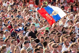 Фан-зона в Екатеринбурге вошла в пятерку самых посещаемых на ЧМ