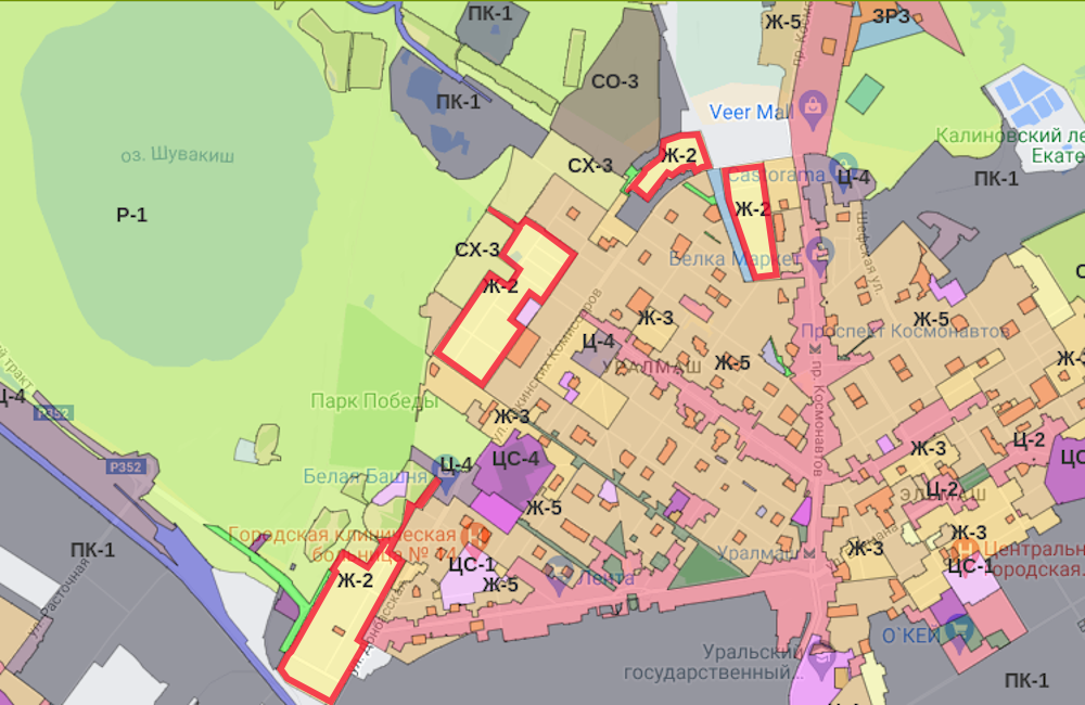 Реновация марфино карта