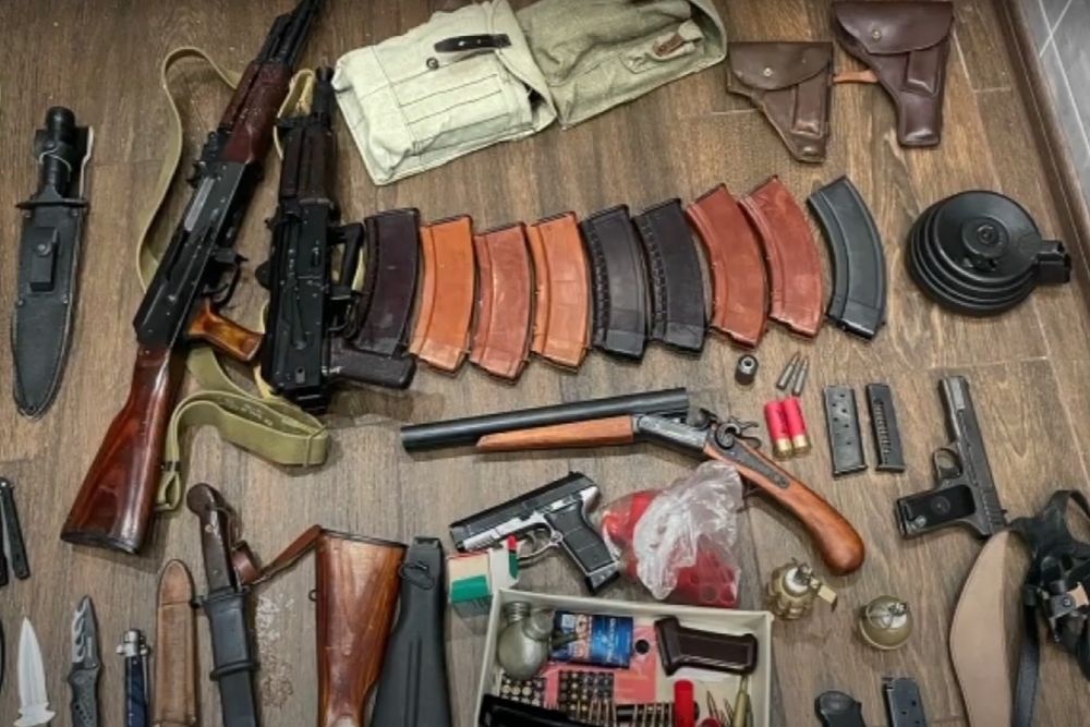 Почти сотню подпольных торговцев оружием задержали в России