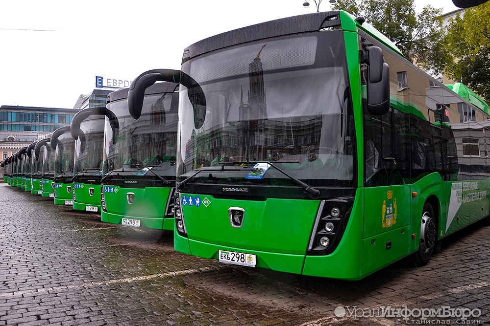 Первая партия новых автобусов приедет в Екатеринбург в январе