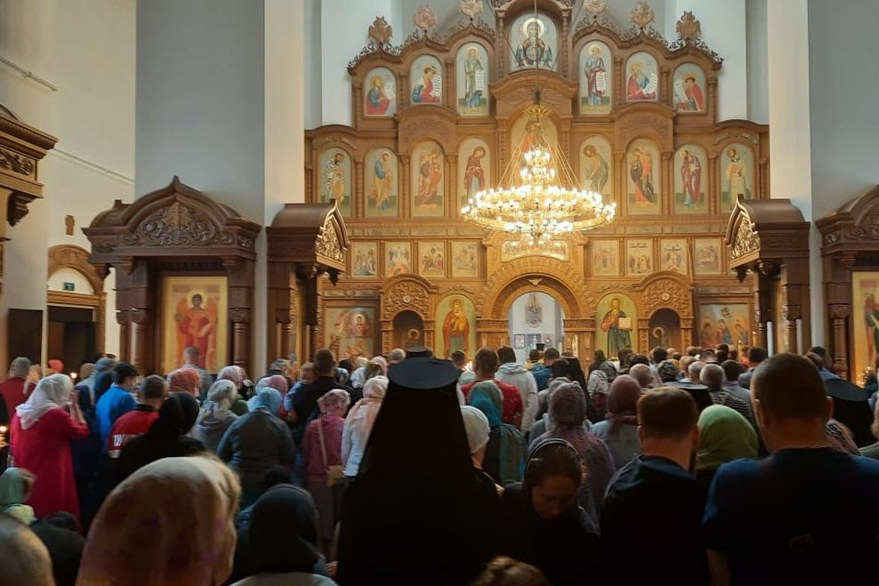 В захваченном Среднеуральском монастыре ответили на указ митрополита