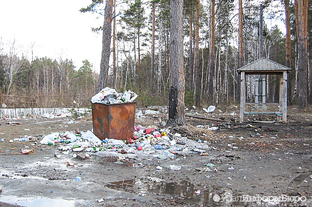 В столице Урала мертвые мусорят больше школяров 