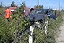 На Южном Урале товарняк протаранил китайскую легковушку (ФОТО)
