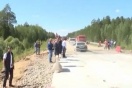 По аварийному участку тюменской трассы пропустили несколько легковушек