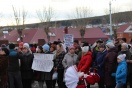 "Медная" река в Ивделе посветлела перед митингом против грязной воды