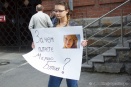 В столице Урала активистка устроила одиночный пикет в поддержку Бутиной