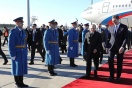 Путин на своем лимузине подвез сербского президента до мемориального кладбища