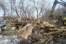 В центре Екатеринбурга очередной старинный особняк пошел под бульдозер