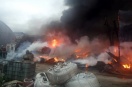 Пожарные несколько часов тушили масштабное возгорание под Екатеринбургом