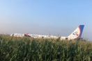 Мародерства не было! Появились кадры из салона A321 в кукурузном поле